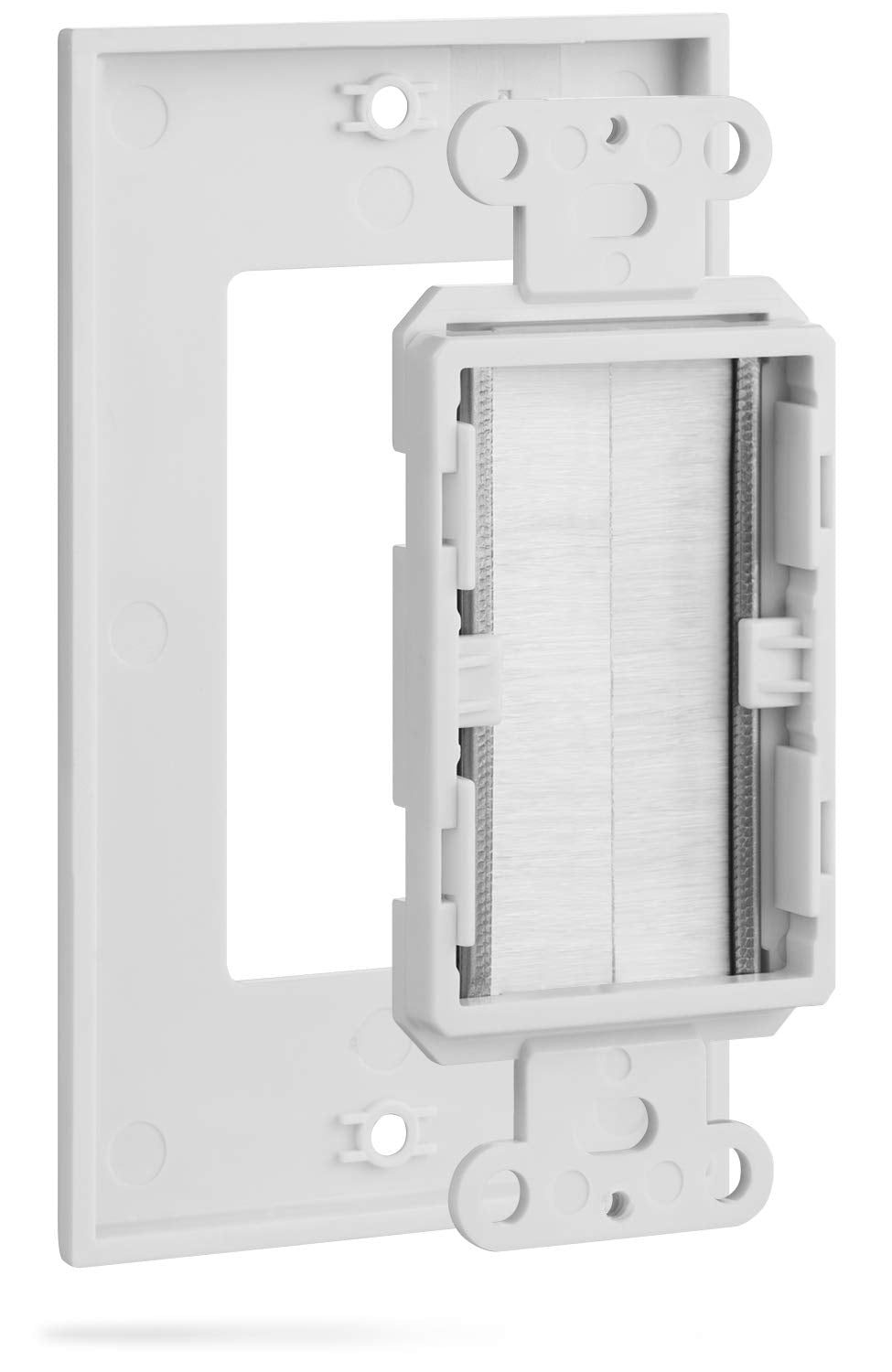 Fosmon low-voltage cable passthrough supports tidy AV wiring