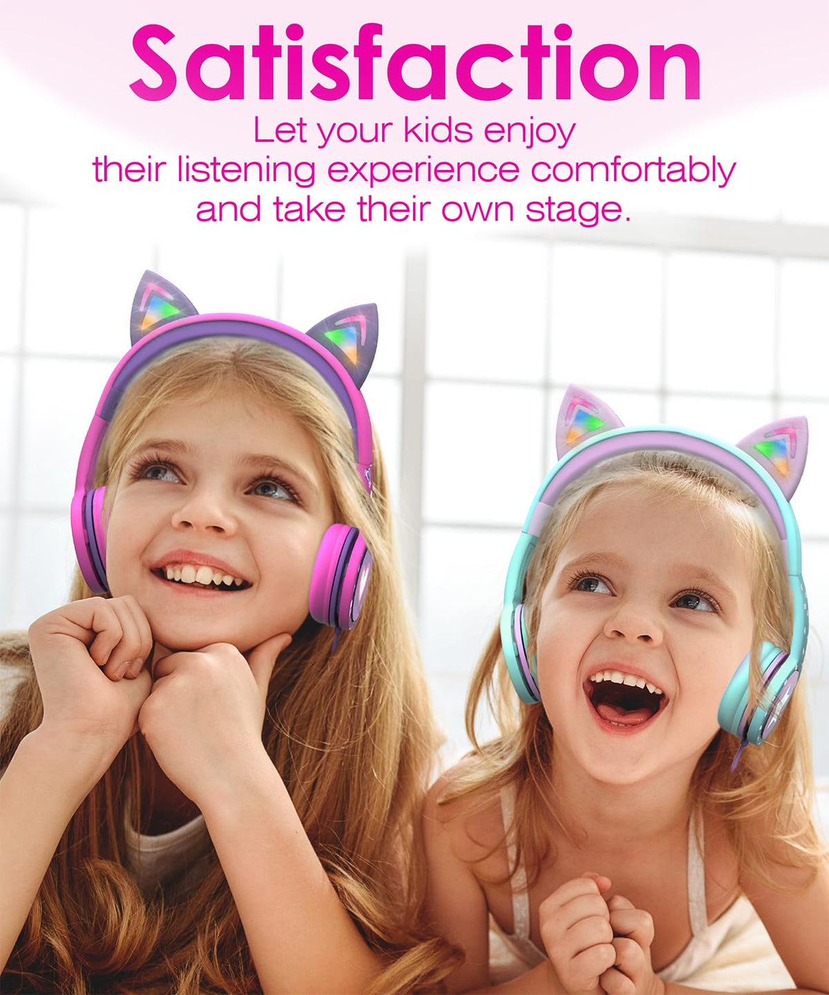 FosPower LED mode options brighten playtime and learning moments