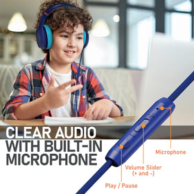 Volume-limited 85dB design to support safer listening.