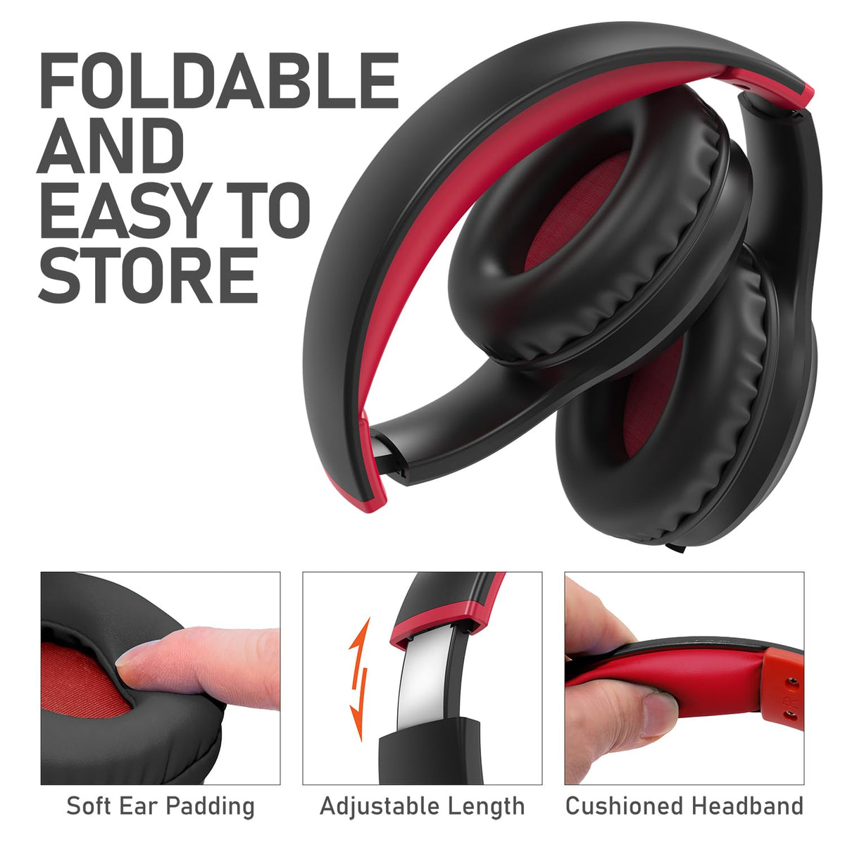 FosPower laced-cable reduces tangles and increases durability.