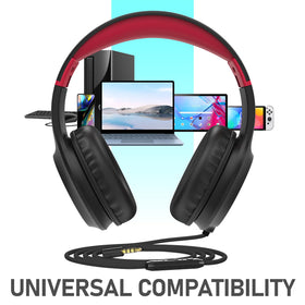 FosPower portable-fold-away design supports on-the-go listening.