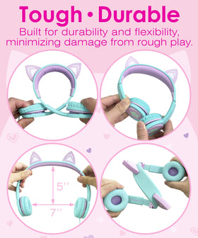 FosPower headphones volume limit up to 85dB for safer listening