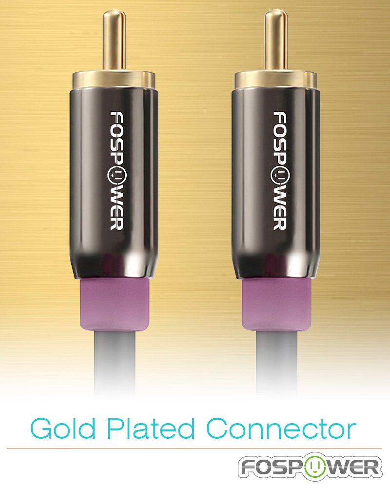 FosPower cable ships with a limited lifetime warranty for peace of mind