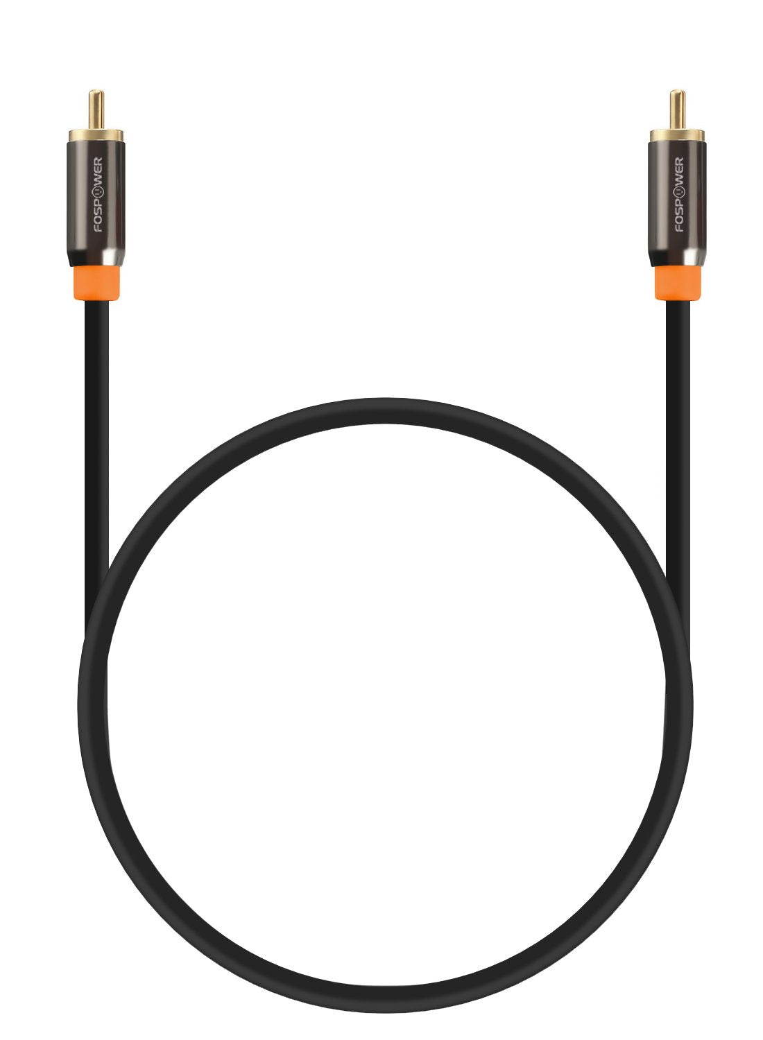 FosPower RCA male-to-male S/PDIF cable preserves digital audio detail