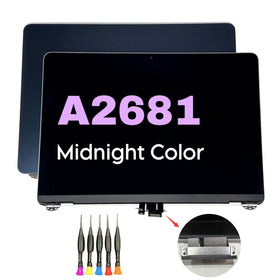 Fotisangea A2681 LCD midnight display for MacBook Air M2 with high clarity.