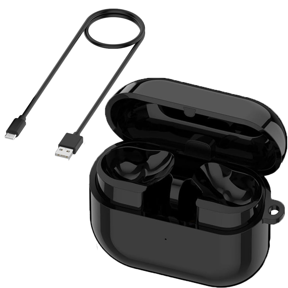 FoundEast Galaxy Buds 3 Pro charging case front view, compact for travel.