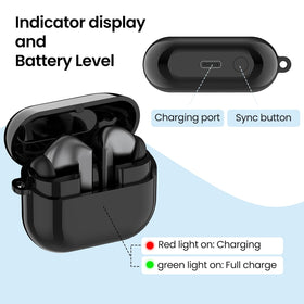 FoundEast Buds 3 Pro case lid open shows automatic pairing.