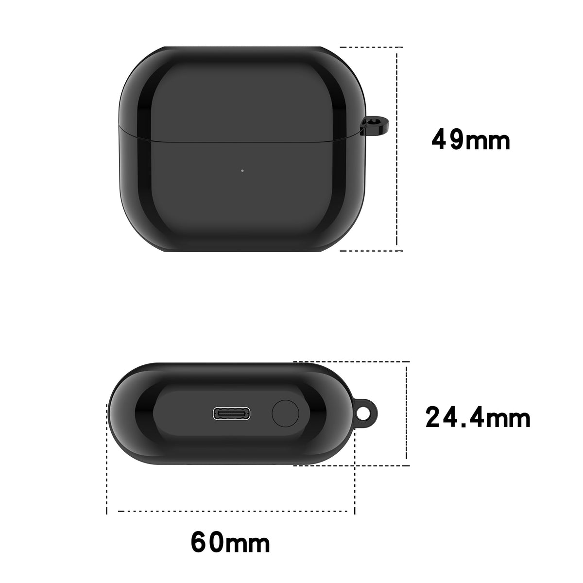FoundEast Buds 3 Pro case packaging with included cable and instruction note.