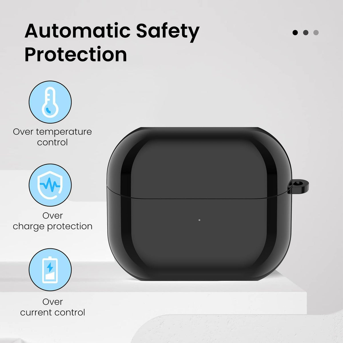 FoundEast Galaxy Buds 3 Pro case USB-C port for convenient charging.