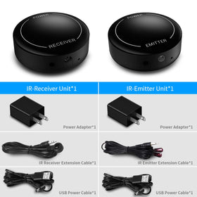 Fourair system in a living room entertainment setup enabling tidy, hidden devices
