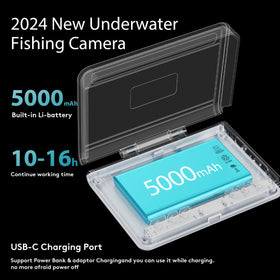 fourq close-up of lens and 12 IR lights for clear low-light underwater visibility benefit