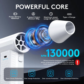 fourq compressed air duster kit close nozzle detail for precision