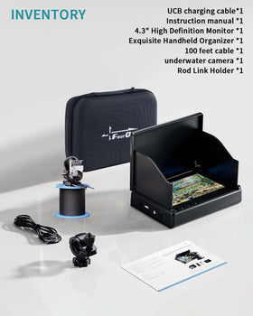 fourq camera side profile showing waterproof housing for reliable water protection