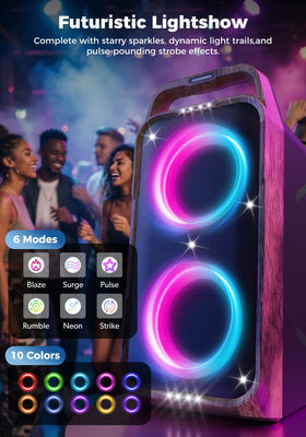 Foxdawn TWS pairing demonstrates expanded stereo sound for larger gatherings