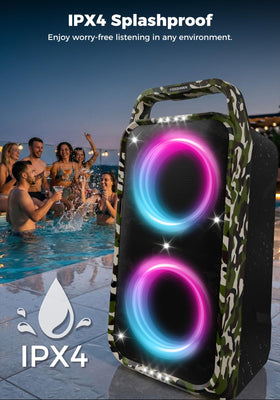 Foxdawn speaker fast charging feature keeps music flowing
