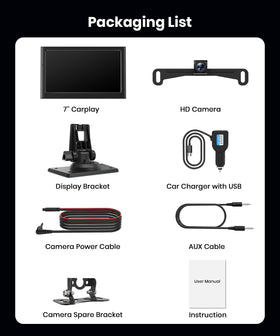Foxpark audio controls on-screen showing Bluetooth playback for easy listening