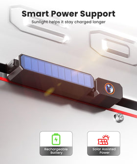 Foxpark Solar backup camera night vision aids spotting obstacles after dark