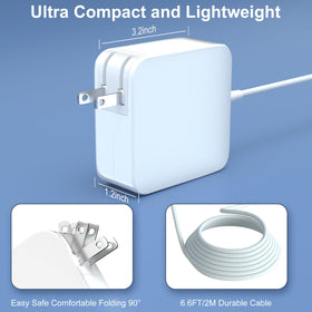 Foyomo 6.6ft cable length offers flexible placement away from outlets.