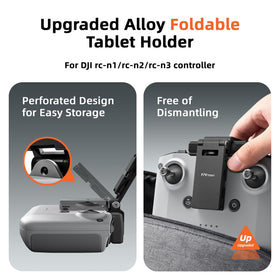 Stable FPVtosky tablet bracket fixed on RC-N1 for secure mounting