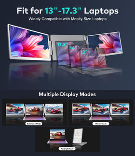 FQQ S10 two 15.6-inch IPS displays offering vivid colors.