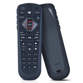 FQOUG replacement remote for Dish 54 Series front view improves compatibility and ease of use.