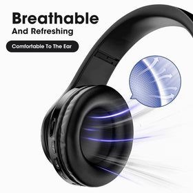Fragolucyou headphones with Bluetooth 5.0 for stable wireless pairing.