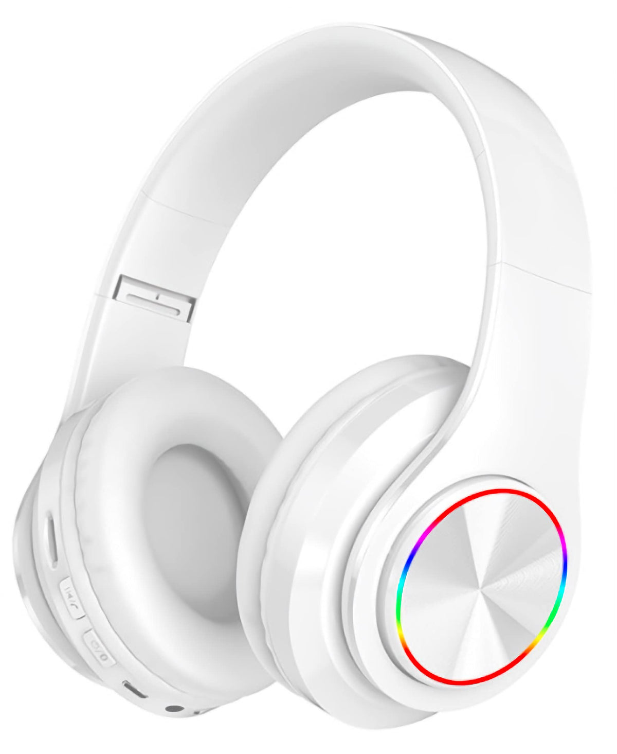 Fragolucyou headphones with colorful lights for vibrant ambience while listening
