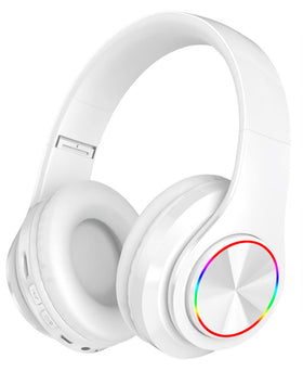 Fragolucyou headphones with colorful lights for vibrant ambience while listening