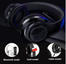 Fragolucyou headphones foldable compact design for easy storage on trips.