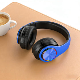 Fragolucyou headphones foldable design for compact carry