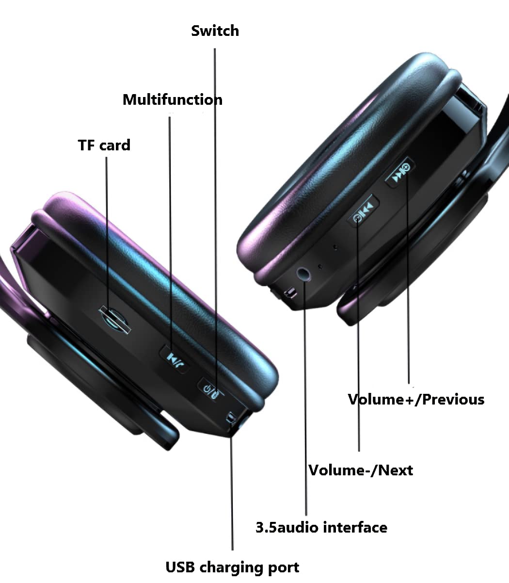 Fragolucyou headphones stereo surround delivering rich layered sound.
