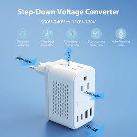 FragrantBodyOilz close-up of AC socket and wattage label for clear device compatibility