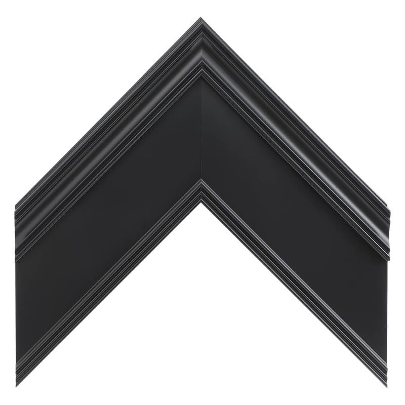 Frame My TV Black 43 Premiere Deco frame edge detail in premium finish