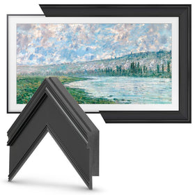 Frame My TV Black 43 Premiere Deco frame locking keys for secure setup