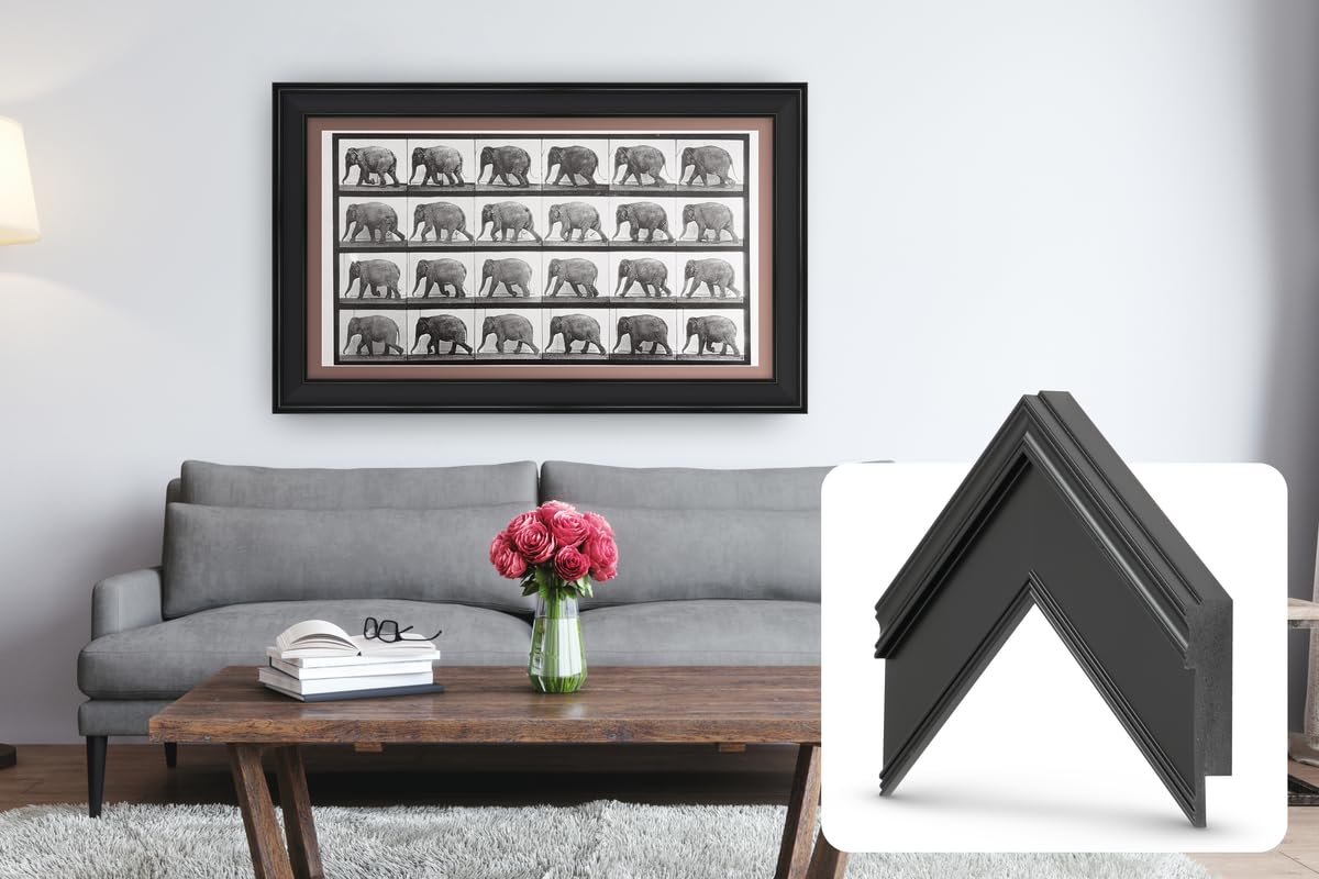 Frame My TV Black 43 Premiere Deco frame remote compatibility via Bluetooth