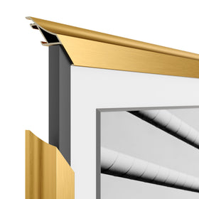 Frame My TV 50-inch frame remote-ready design improves compatibility with Samsung remotes.