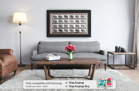 Frame My TV Deco frame installation steps show secure, easy setup.