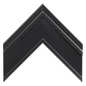 Frame My TV Premiere Deco frame bezel replacement adds a refined home cinema vibe.