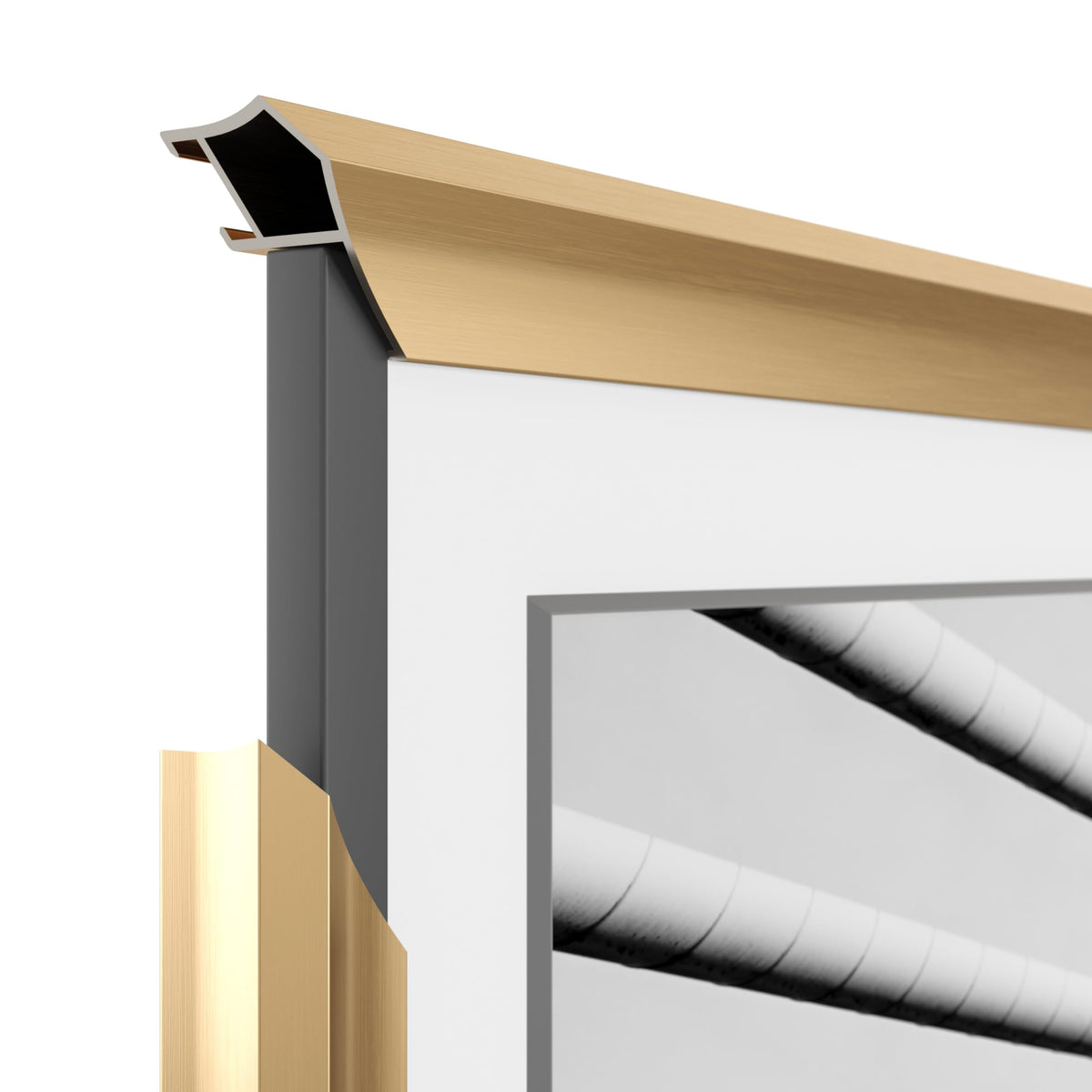 Frame My TV handcrafted in America in a sustainable workshop