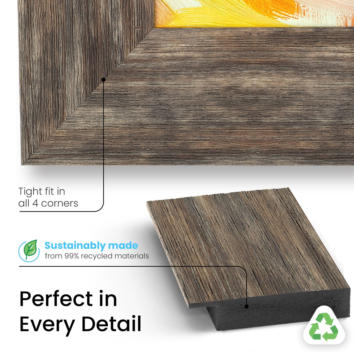 Frame My TV layered grain shifts with light, creating depth and warmth