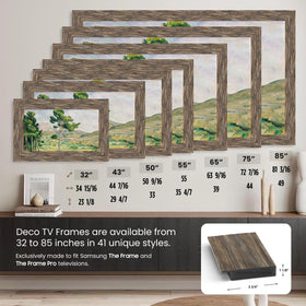 Frame My TV Quick tool-free setup with included instructions