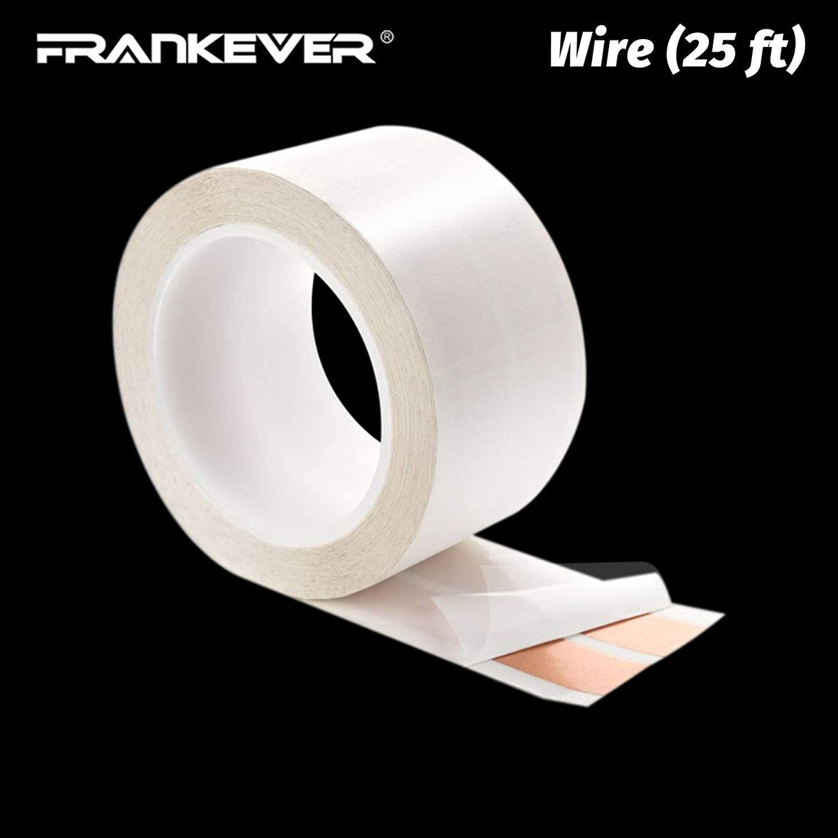 FRANKEVER close-up of flat profile that lays flush to surfaces for concealment