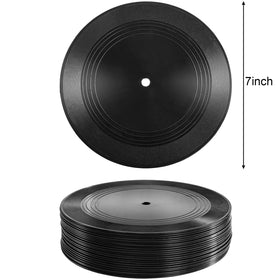Frcctre blank vinyl record 7inch DIY craft material for personalized decor.