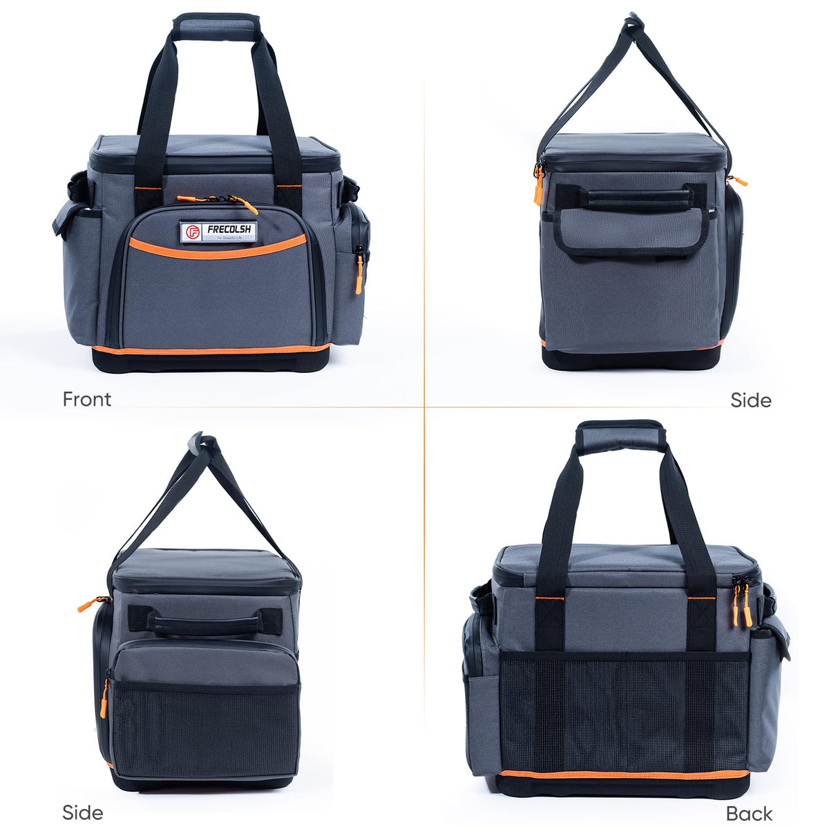 FRECOLSH padded handles make lifting comfortable during travel