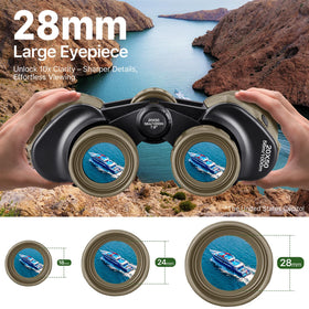 FREE SOLDIER close-up of 50mm lens with FMC coating for brighter images