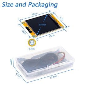 FREENOVE held in hand to show compact size and portable maker convenience