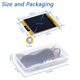 FREENOVE scale with hand showing compact size and prototyping convenience