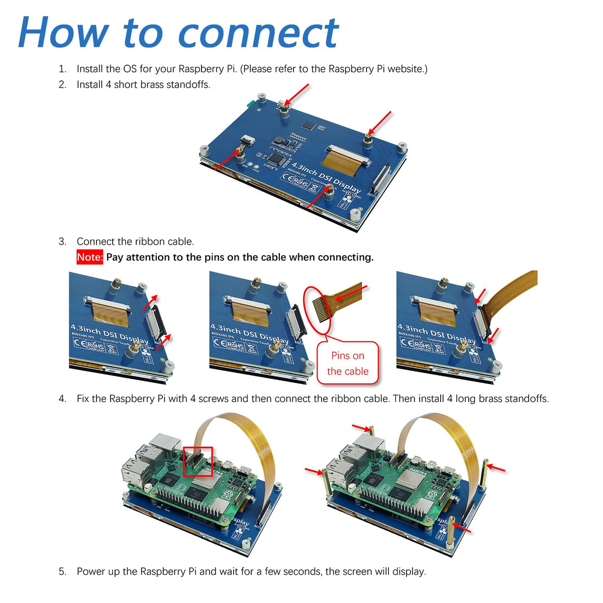 FREENOVE next to Raspberry Pi board showing scale and convenient compact size benefit