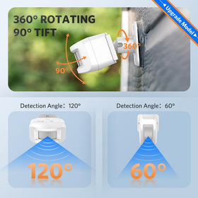 FREETIM system alerting homeowner as car approaches driveway for improved awareness