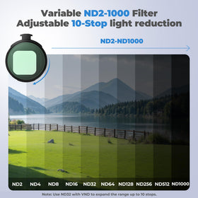 Freewell Hybrid Filter Island showing separate filter options for customization